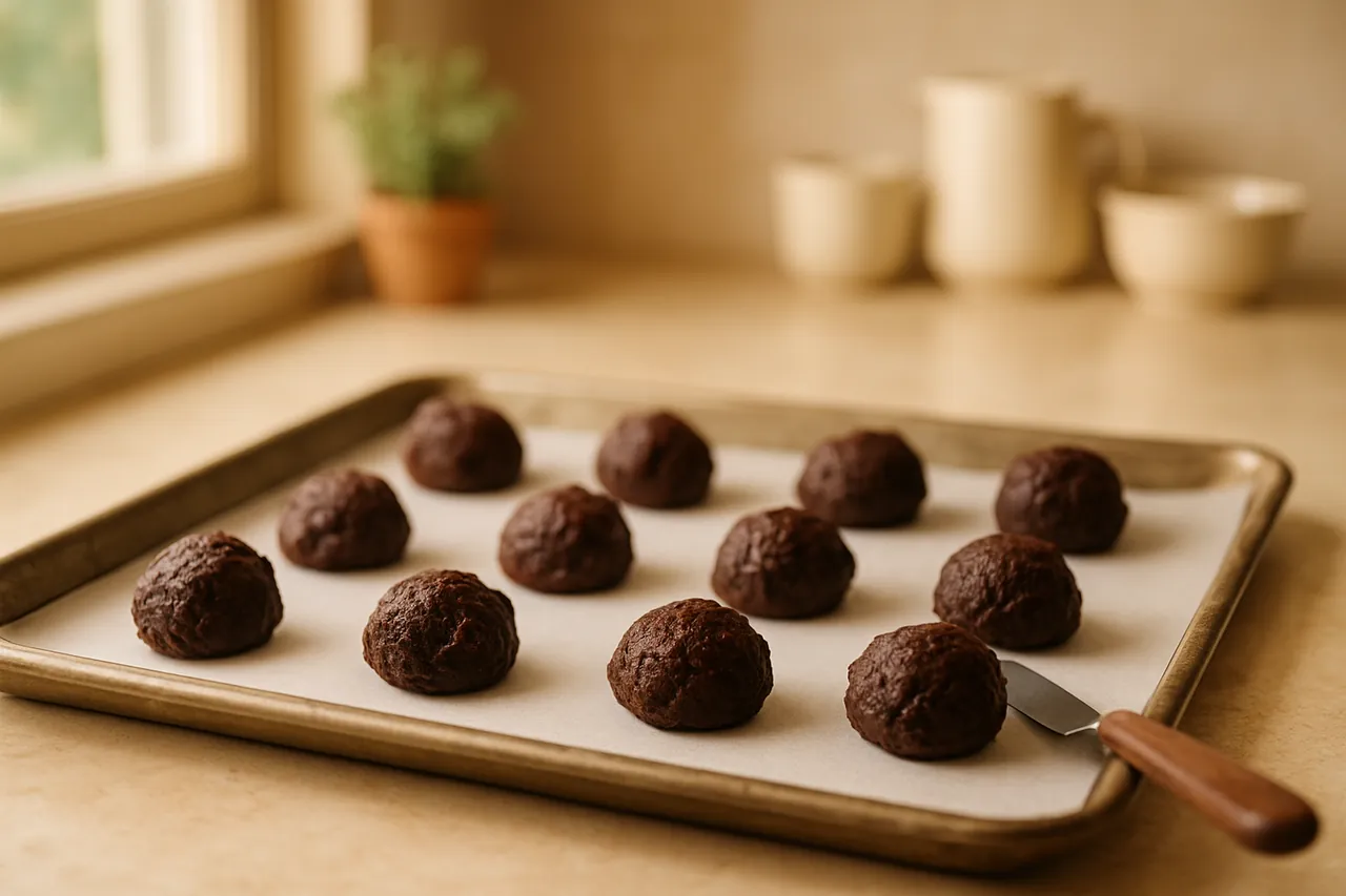 Chocolate Peanut Butter Sandwich Cookies