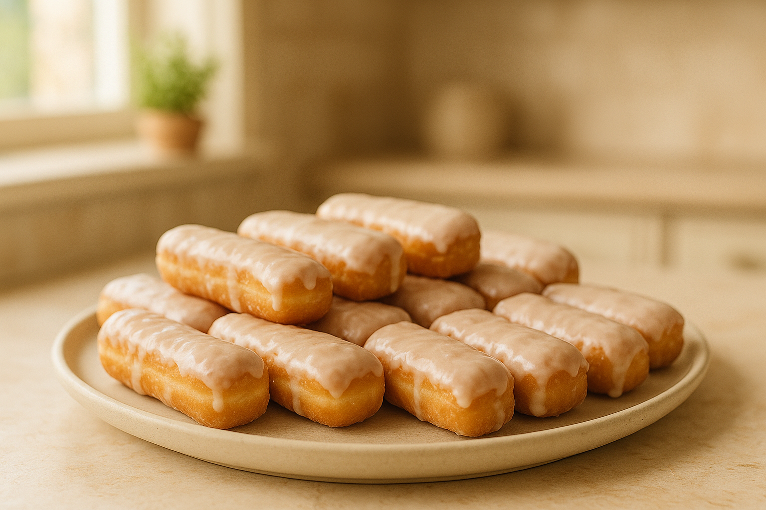Glazed Doughnut Sticks