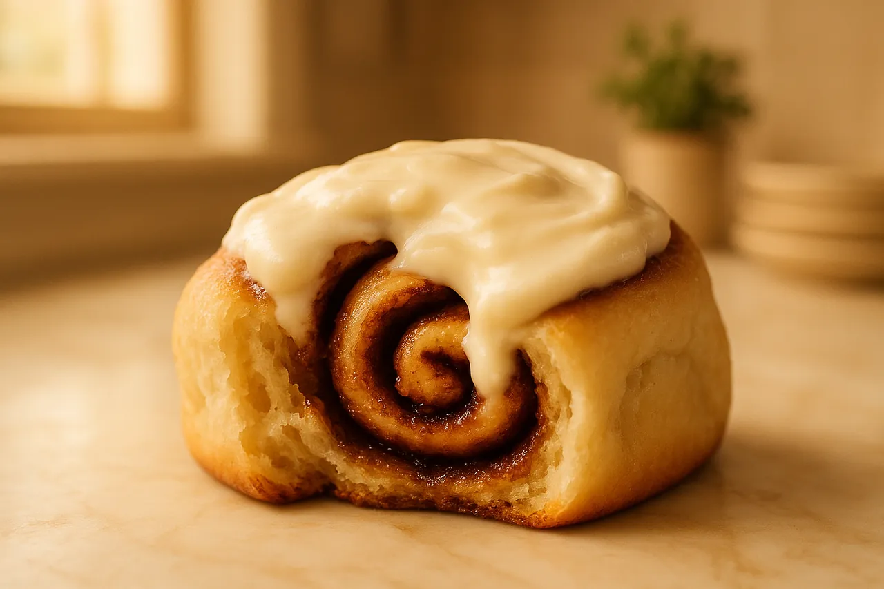 Gooey Cinnamon Rolls with Cream Cheese Frosting