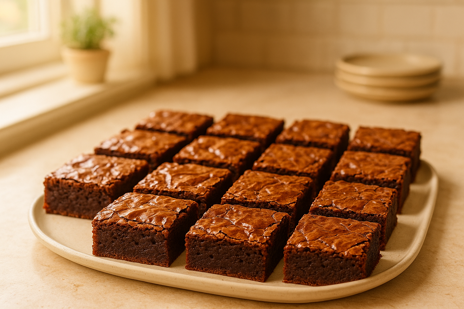 Gooey Fudge Brownies