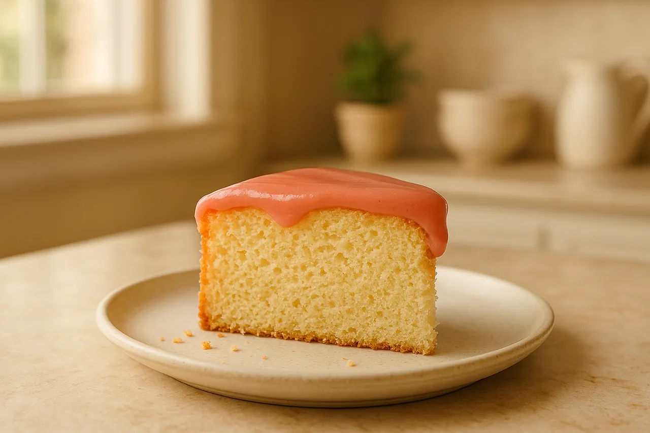 Guava Chiffon Cake