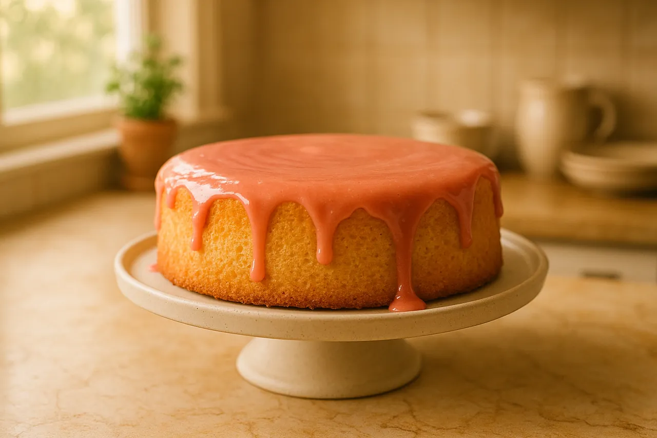 Guava Chiffon Cake
