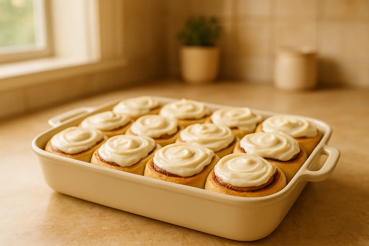 Homemade Cinnabon-Style Cinnamon Rolls