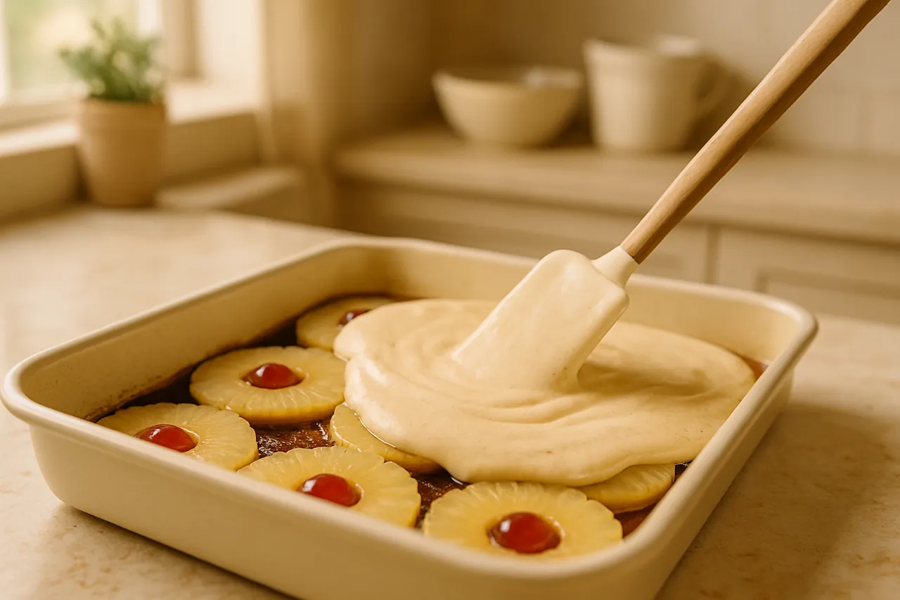 Pineapple Upside-Down Cake