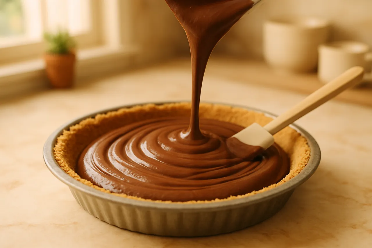 Silky Chocolate Cream Pie