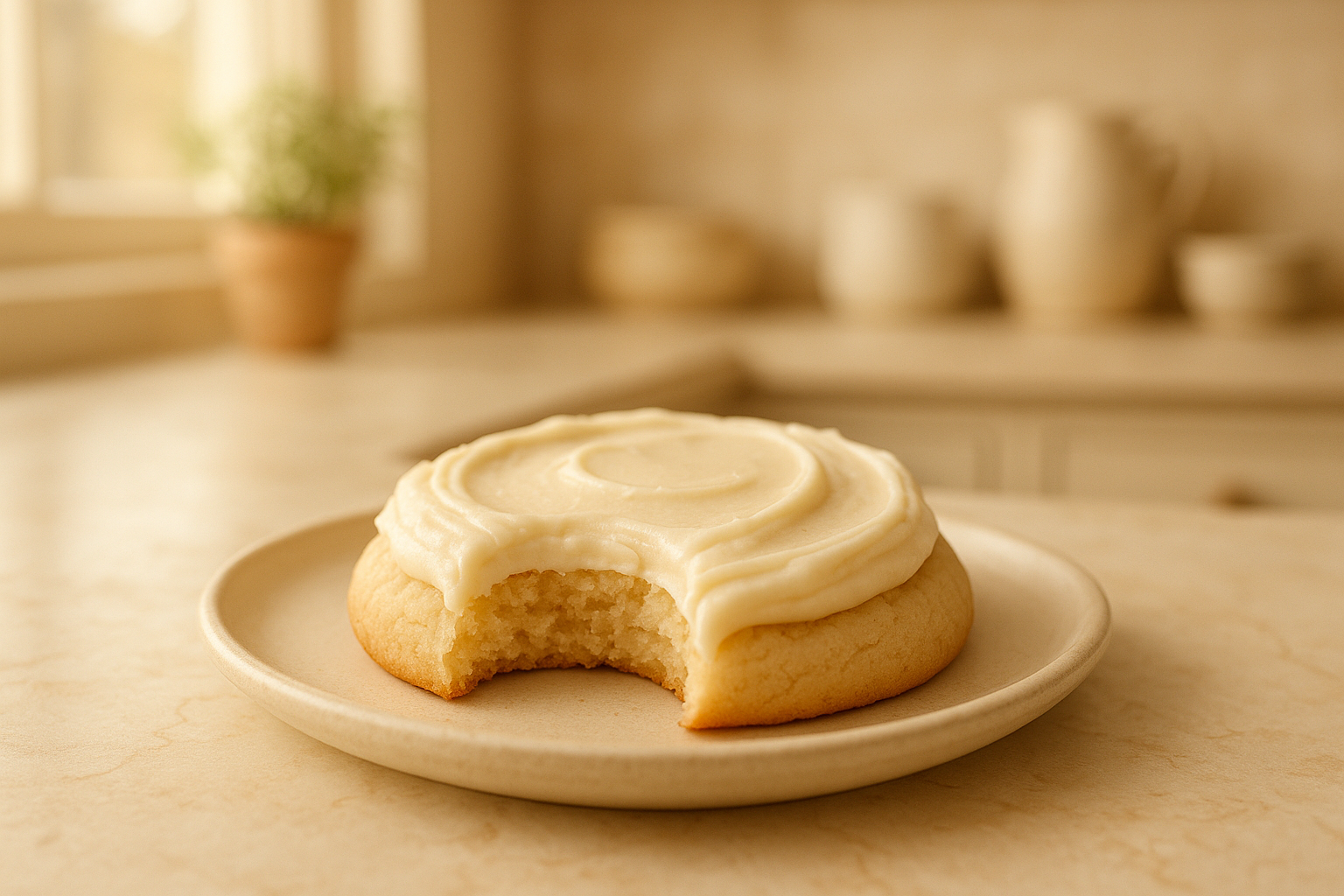 Soft Frosted Sugar Cookies